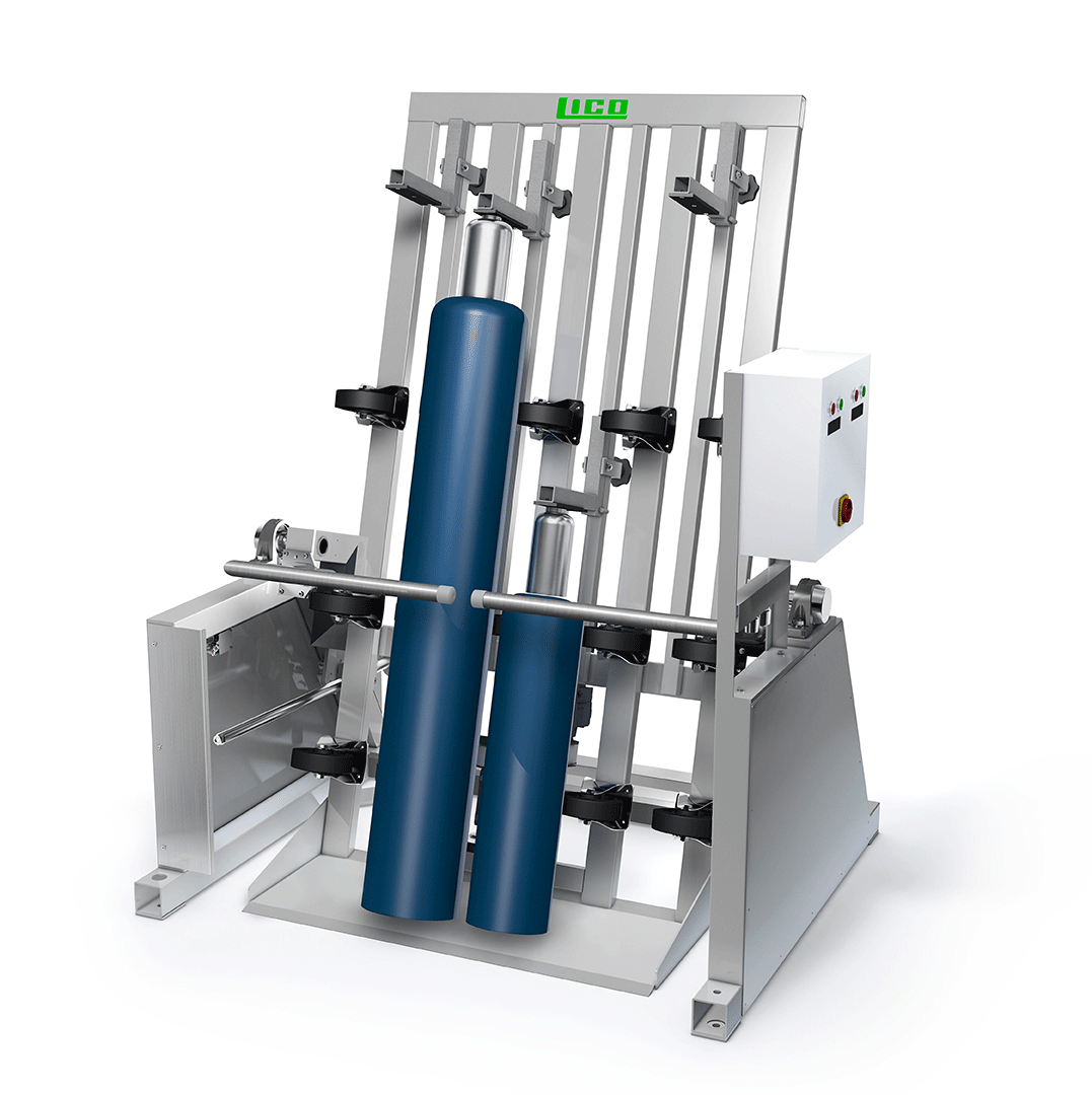 LICO Stahl- und Kunststofftechnik GmbH - Cylinder Inverter / Cylinder Roller - Vollautomatische Gasmischmaschine für 4-6 Cylinder