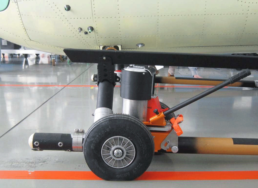Ground Handling Wheel Transportrad für das Modell Airbus Helicopters EC 145 T2